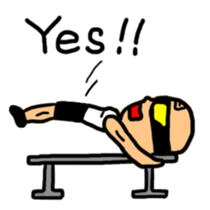 Muscle MASURU sticker #3287746