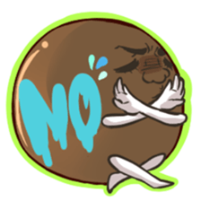 ki-chan is lovely friends tapioca sticker #3288222