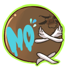 ki-chan is lovely friends tapioca sticker #3288222