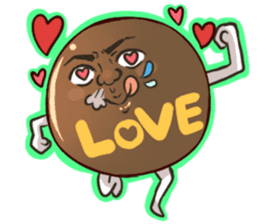 ki-chan is lovely friends tapioca sticker #3288223
