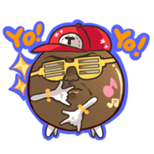 ki-chan is lovely friends tapioca sticker #3288229