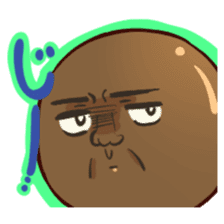 ki-chan is lovely friends tapioca sticker #3288232