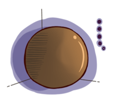 ki-chan is lovely friends tapioca sticker #3288252