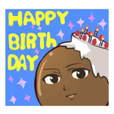 ki-chan is lovely friends tapioca sticker #3288257