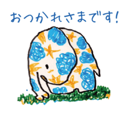 Freehand drawing4 sticker #3288258