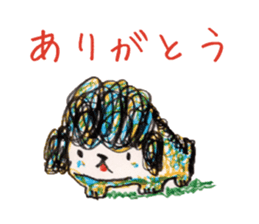 Freehand drawing4 sticker #3288279