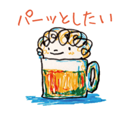 Freehand drawing4 sticker #3288292