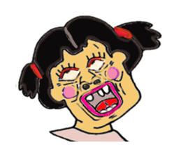 world interesting face sticker #3288298