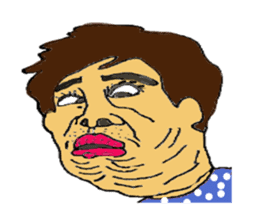 world interesting face sticker #3288307