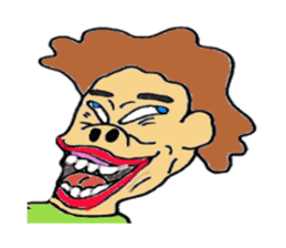 world interesting face sticker #3288316