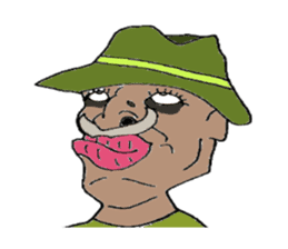 world interesting face sticker #3288317