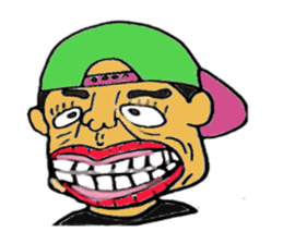 world interesting face sticker #3288324