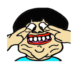 world interesting face sticker #3288328