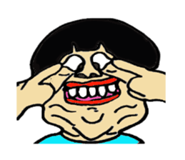 world interesting face sticker #3288328