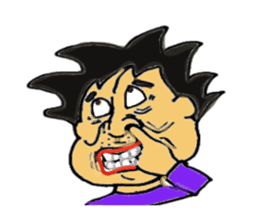 world interesting face sticker #3288331