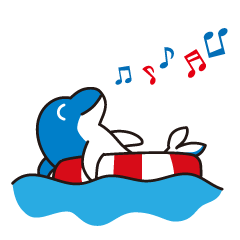 Dolphin Family (Iruka-kun & Iruka-chan)