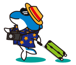 Dolphin Family (Iruka-kun & Iruka-chan) sticker #3288898