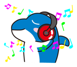 Dolphin Family (Iruka-kun & Iruka-chan) sticker #3288901