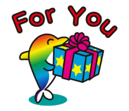 Dolphin Family (Iruka-kun & Iruka-chan) sticker #3288903