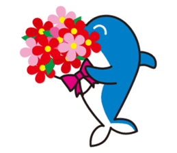 Dolphin Family (Iruka-kun & Iruka-chan) sticker #3288904