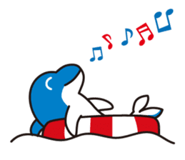 Dolphin Family (Iruka-kun & Iruka-chan) sticker #3288918