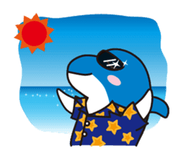 Dolphin Family (Iruka-kun & Iruka-chan) sticker #3288921