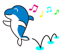 Dolphin Family (Iruka-kun & Iruka-chan) sticker #3288924