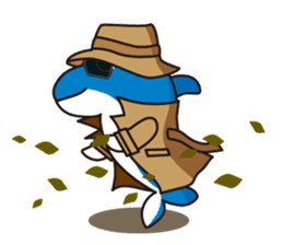 Dolphin Family (Iruka-kun & Iruka-chan) sticker #3288927