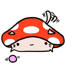 Cat&Mushroom Sticker sticker #3289139