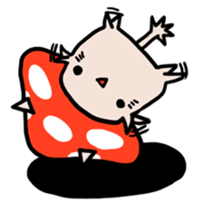 Cat&Mushroom Sticker sticker #3289141