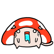 Cat&Mushroom Sticker sticker #3289158