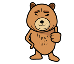 Funny bear is annoying sticker #3290259
