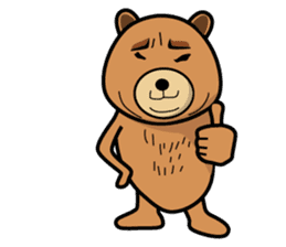 Funny bear is annoying sticker #3290259