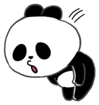 Darkness panda sticker #3290859