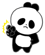 Darkness panda sticker #3290860