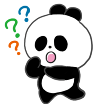 Darkness panda sticker #3290864