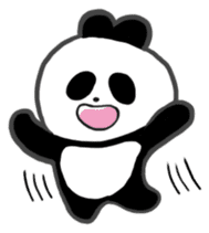 Darkness panda sticker #3290869