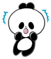 Darkness panda sticker #3290874
