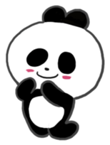Darkness panda sticker #3290875