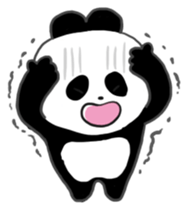 Darkness panda sticker #3290879