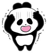 Darkness panda sticker #3290879