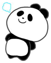 Darkness panda sticker #3290880