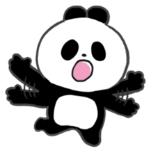 Darkness panda sticker #3290889