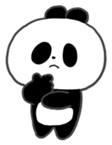 Darkness panda sticker #3290890