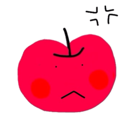 The apple. sticker #3290951