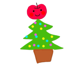 The apple. sticker #3290954