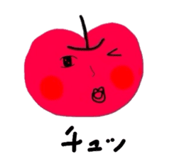 The apple. sticker #3290972