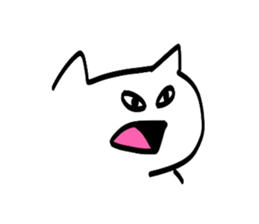 Sticker of the CAT such as the graffiti sticker #3291019