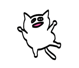 Sticker of the CAT such as the graffiti sticker #3291023
