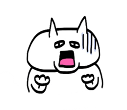 Sticker of the CAT such as the graffiti sticker #3291026